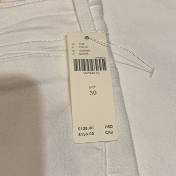 Pilcro and the Letterpress white denim. - Picture 6 of 6